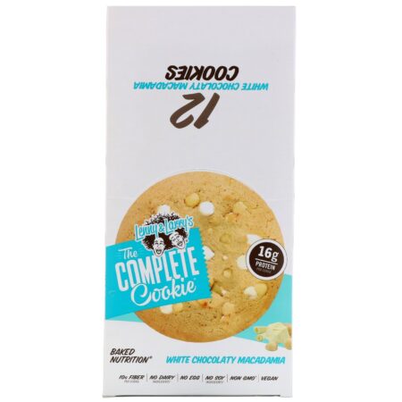 Lenny & Larry's, The COMPLETE Cookie, White Chocolaty Macadamia, 12 Cookies, 4 oz (113 g) Each - Image 2