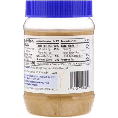 Peanut Butter & Co., The Bee's Knees, Peanut Butter Spread, 16 oz (454 g) - Image 2