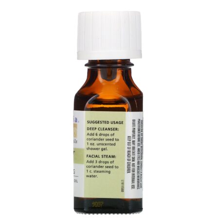 Aura Cacia, Óleo Essencial 100% Puro, Semente de Coentro, 15 ml (0,5 fl oz) - Image 2