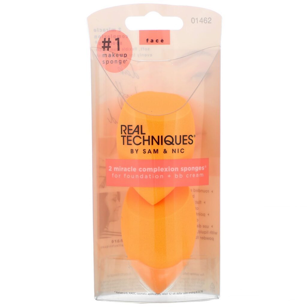 Real Techniques by Samantha Chapman, Miracle Complexion Sponges, 2 Sponges - Imagem 2