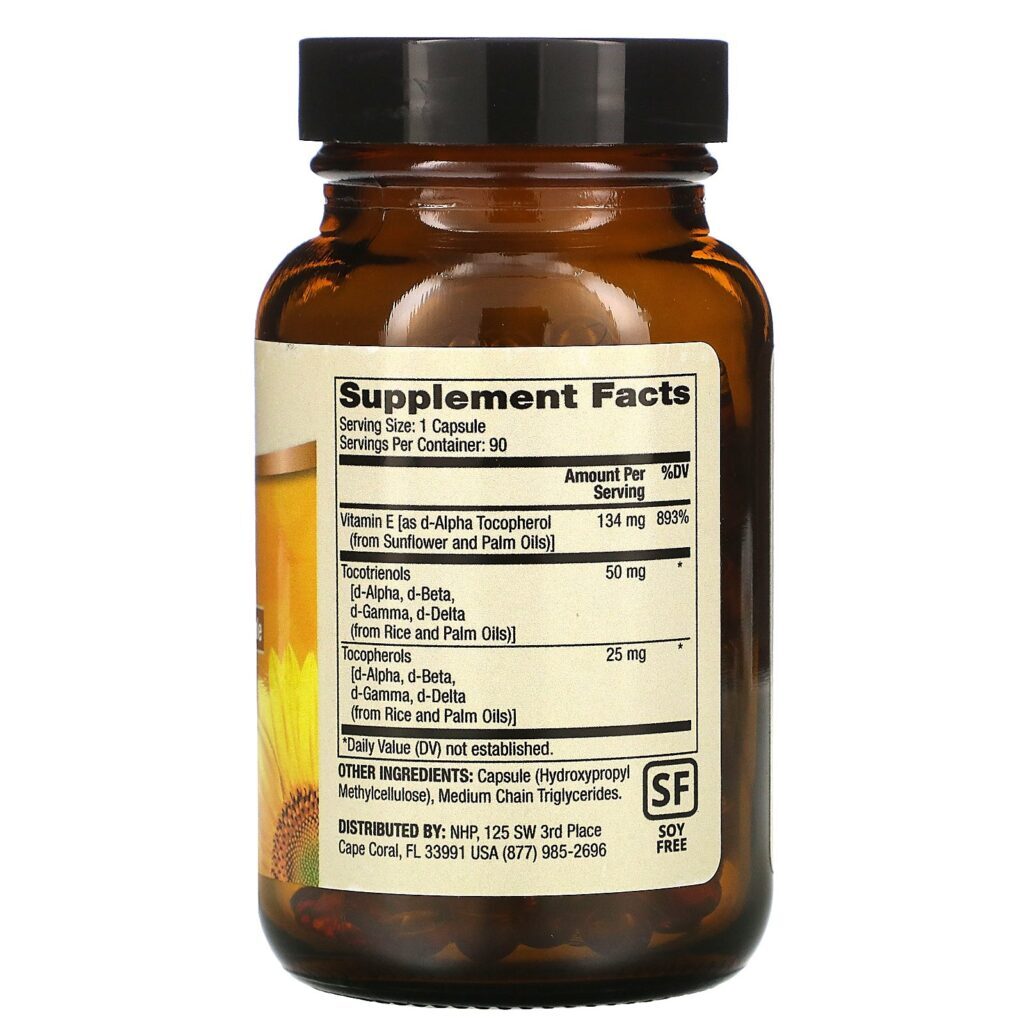 Dr. Mercola, Vitamin E, 90 Capsules - Imagem 2