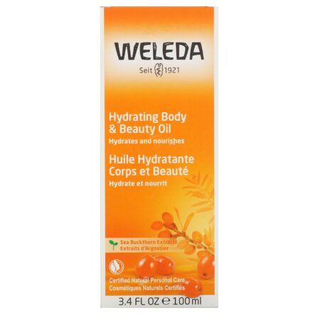 Weleda, Hydrating Body & Beauty Oil, Sea Buckthorn Extracts, 3.4 fl oz (100 ml) - Image 2