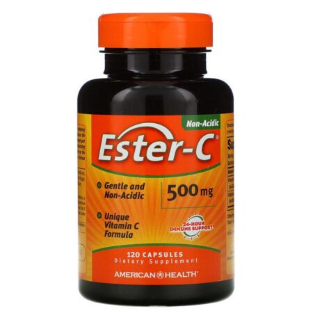 American Health, Ester-C, 500 mg, 120 Cápsulas