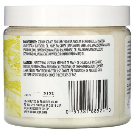 Aura Cacia, Banho Mineral de Aromaterapia, Camomila Tranquila, 16 oz (454 g) - Image 2