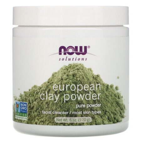 Now Foods, Soluções, Argila Europeia em Pó, 170 g (6 oz)