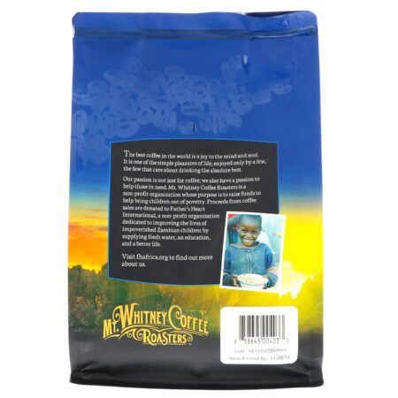 Mt. Whitney Coffee Roasters, Sumatra orgânica, café moído, torra escura, 12 oz. (340 g) - Image 2