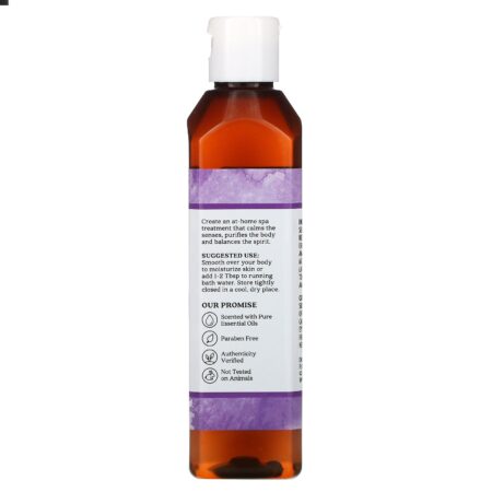 Aura Cacia, Óleo Corporal de Aromaterapia, Lavanda Relaxante, 8 fl oz (237 ml) - Image 2