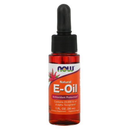 Now Foods, Natural E-Oil, Proteção Antioxidante, 30 ml (1 fl oz)