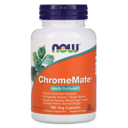 Now Foods, ChromeMate, 180 Cápsulas Vegetais