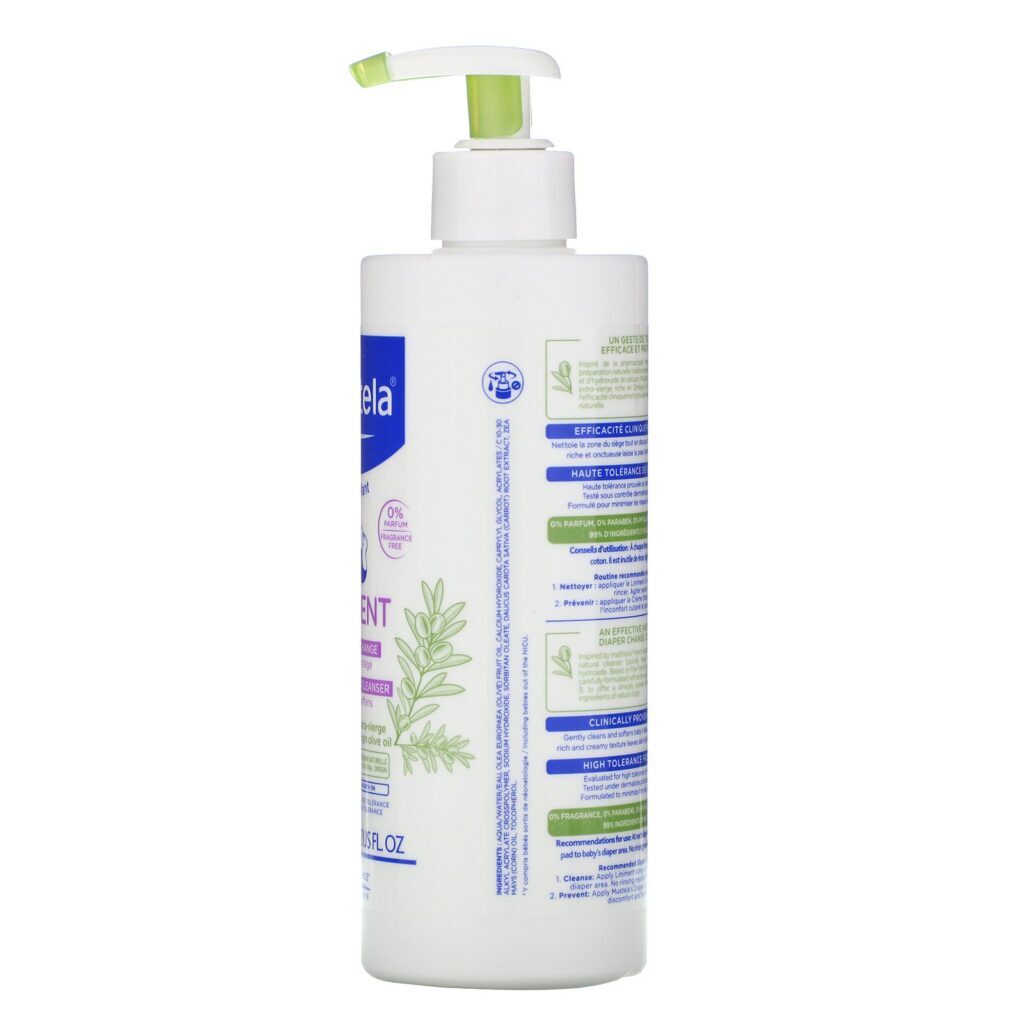Mustela, Baby, Liniment Diaper Change Cleanser, 13.52 fl oz (400 ml) - Imagem 2