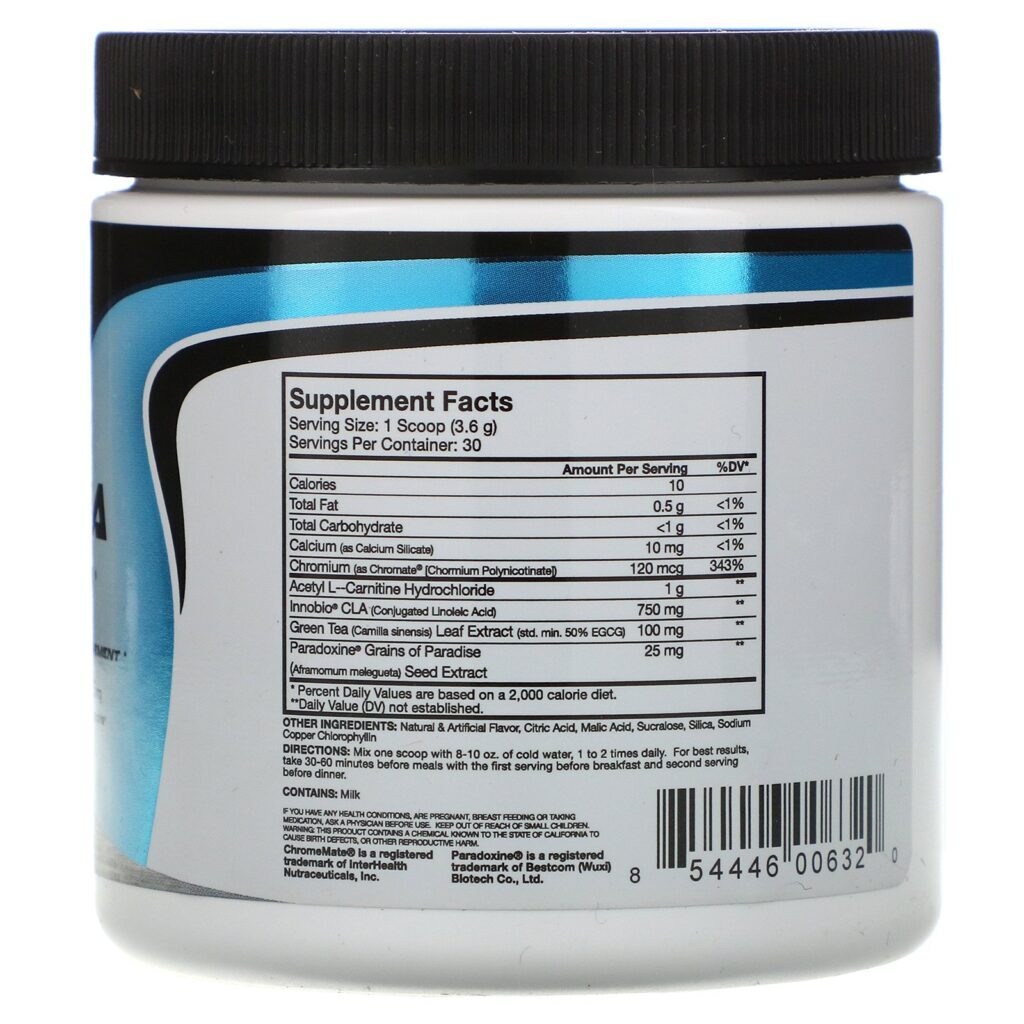 RSP Nutrition, QuadraLean, Stimulant-Free Weight Management, Green Apple, 3.81 oz (108 g) - Imagem 2