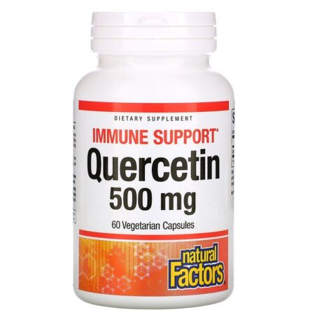 Natural Factors, Quercetin, 500 mg, 60 Vegetarian Capsules