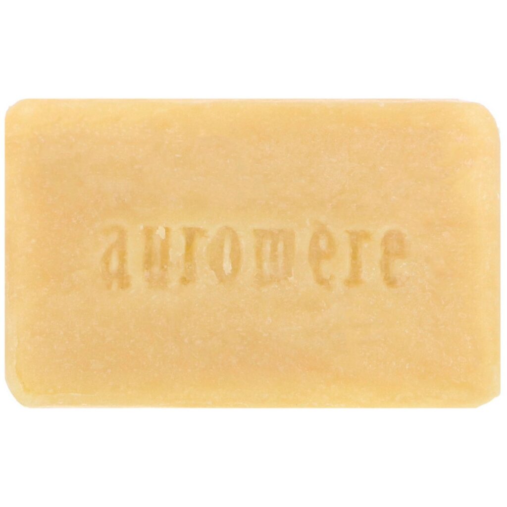 Auromere, Ayurvedic Soap, with Neem, Tulsi-Neem, 2.75 oz (78 g) - Imagem 3