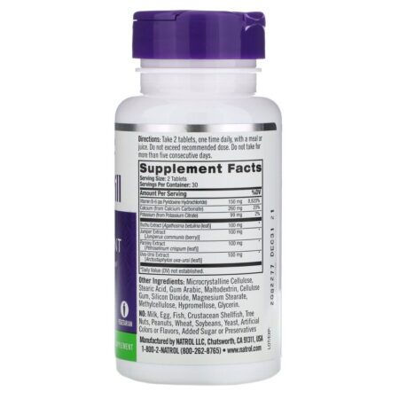Natrol, Pílula para Eliminação de Água, 60 Comprimidos - Imagem 2