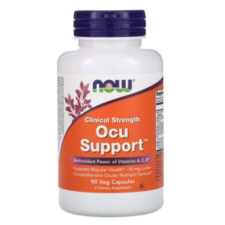 Now Foods, Suporte de força clínica ocular, 90 cápsulas vegetais