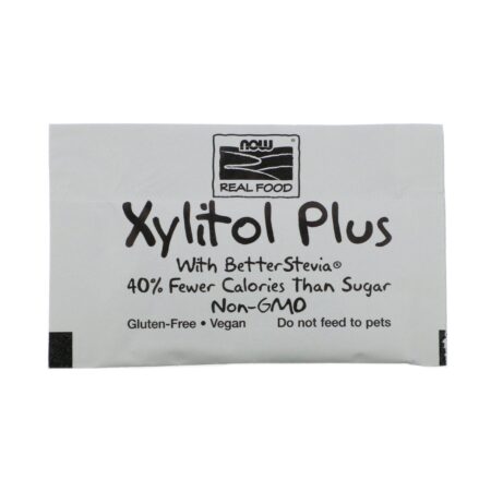 Now Foods, Xylitol Plus, 75 Packets, 4.76 oz (135 g) - Image 3