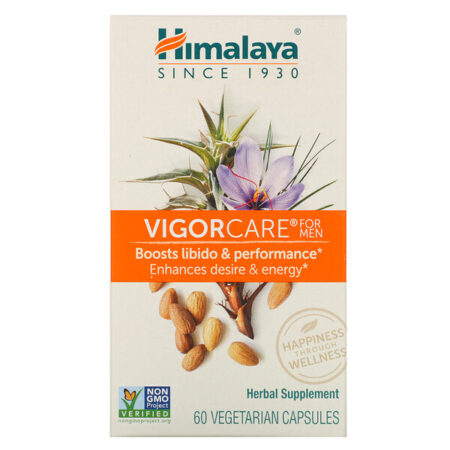 Himalaya, VigorCare para homens, 60 cápsulas vegetarianas