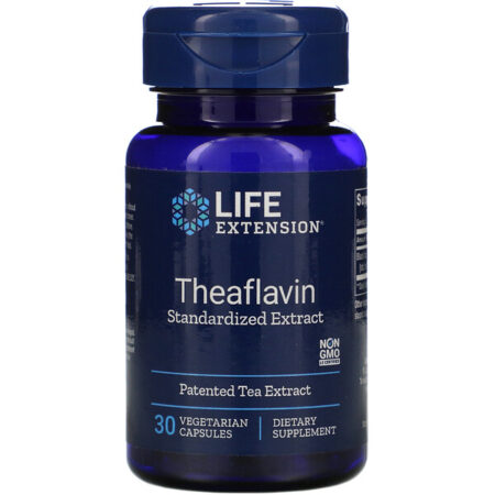 Life Extension, Theaflavin Standardized Extract, 30 Vegetarian Capsules