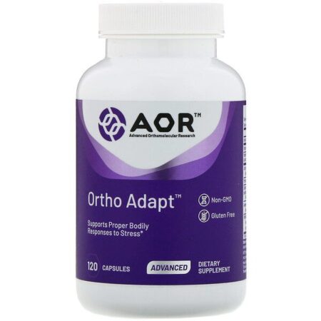 Advanced Orthomolecular Research AOR, Ortho Adapt, 120 Cápsulas