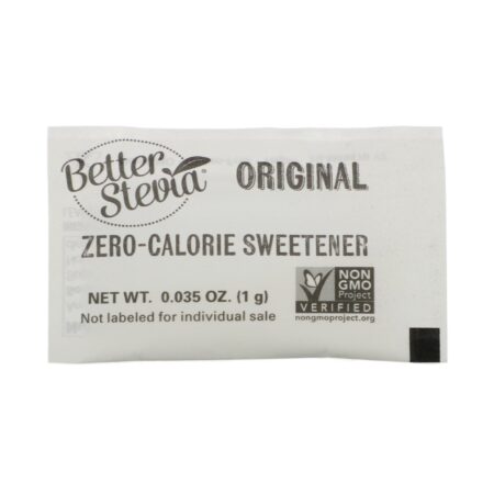 Now Foods, Better Stevia, Zero-Calorie Sweetener, Original, 100 Packets, 3.5 oz (100 g) - Imagem 3