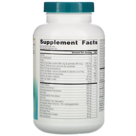 Source Naturals, Wellness Formula, Daily Immune Support, 240 Capsules - Imagem 2