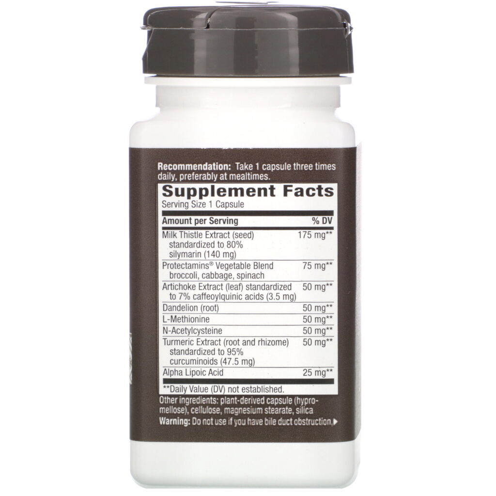 Nature's Way, Super Thisilyn, Fórmula Avançada de Desintoxicação, 60 Cápsulas Vegetais - Imagem 2