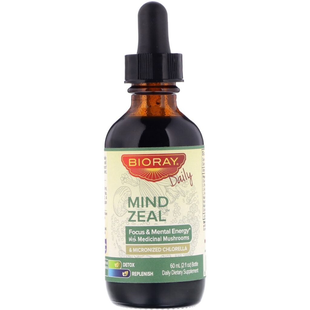 Bioray, Zelo Mental, Foco e Energia Mental, Sem Álcool, 60ml - Imagem 3