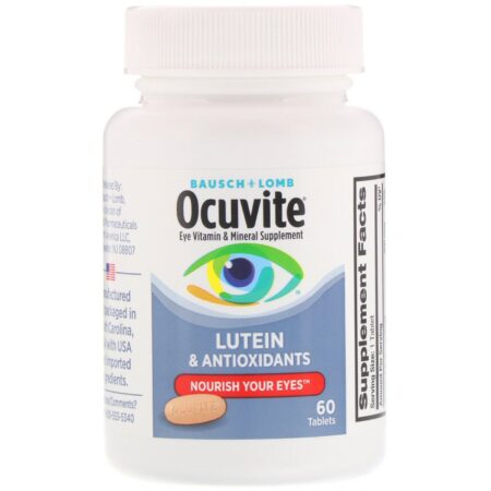 Bausch & Lomb, Eye Vitamin & Mineral Supplement, Lutein & Antioxidants , 60 Tablets - Image 3