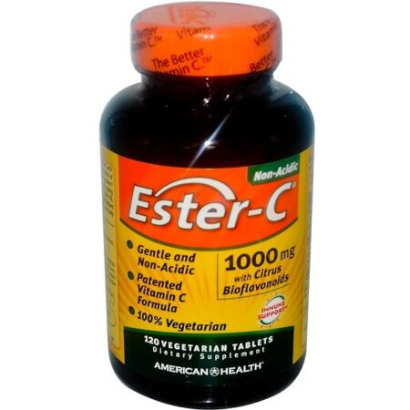 American Health, Ester-C, 1,000 mg, 120 Vegetarian Tablets