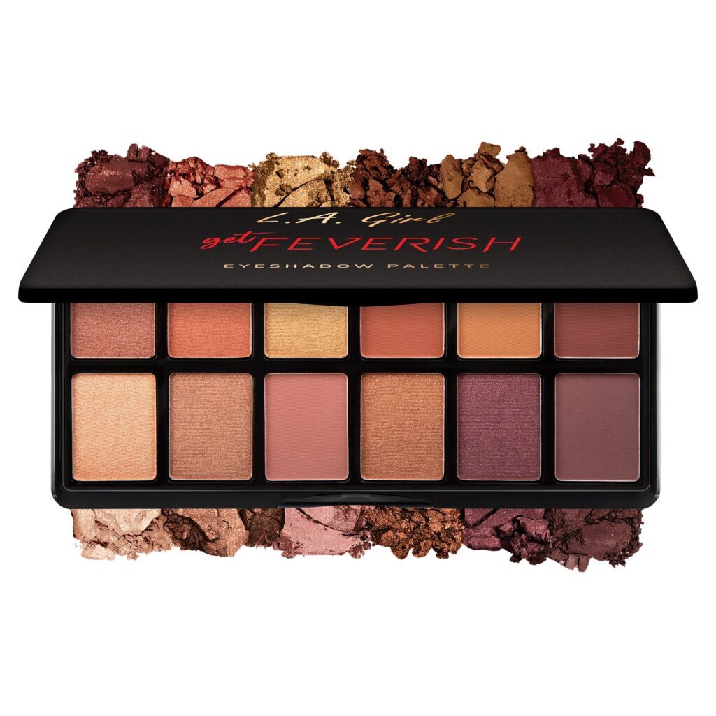 L.A. Girl, Paleta de sombra, Get Feverish, 1 g cada - Imagem 4