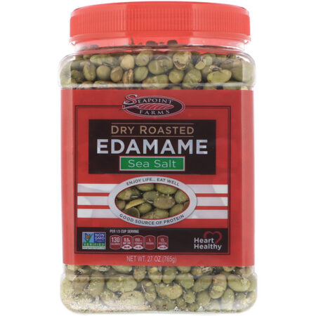 Seapoint Farms, Edamame Assado Seco, Sal Marinho , 27 oz (765 g)