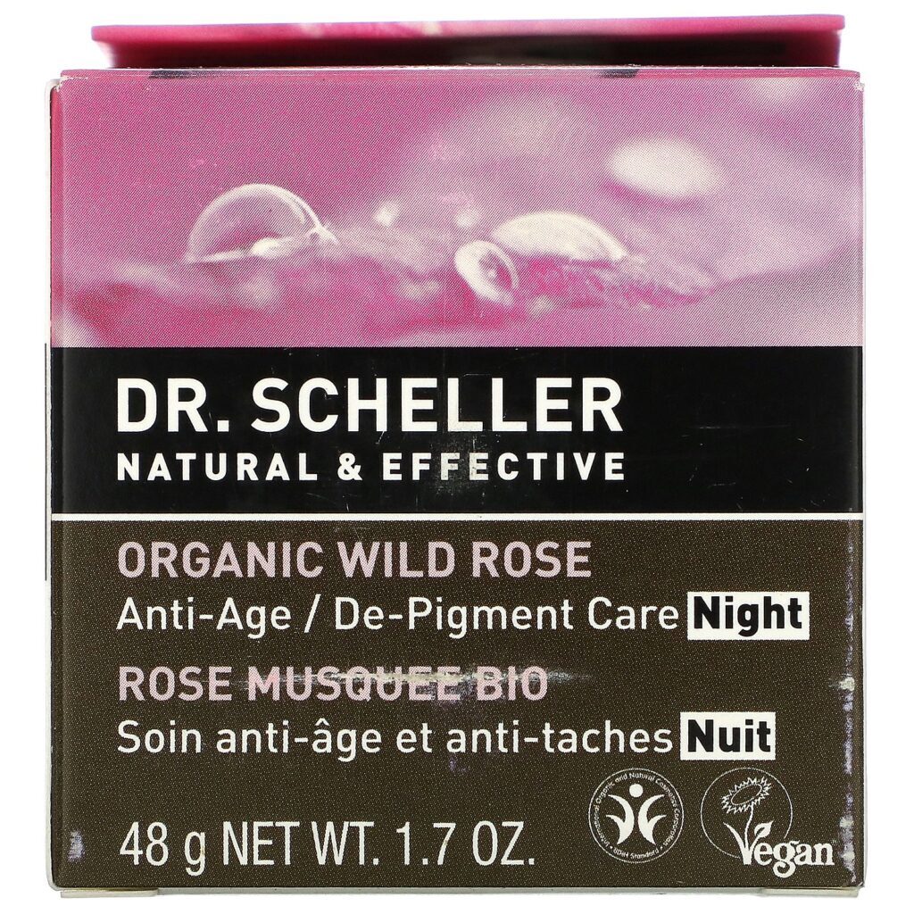 Dr. Scheller, Anti-Idade / Cuidados Despigmentante, Noite, Rosa Silvestre Orgânica, 1.7 oz (48g) - Imagem 2