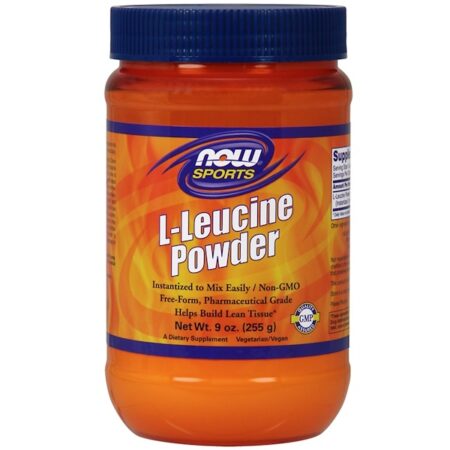 Now Foods, Sports, Pó de L-Leucina, 255 g (9 oz)