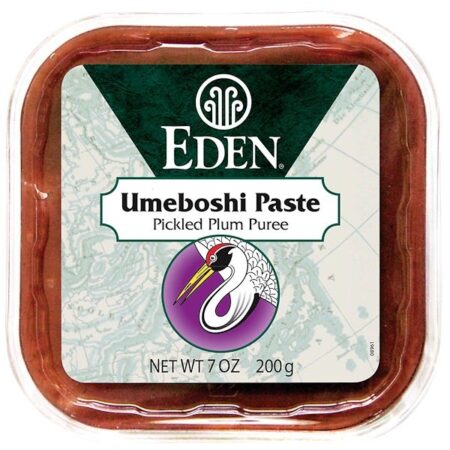 Eden Foods, Seleção, Pasta Umeboshi, Purê de Ameixas em Conserva, 200 g (7 oz)