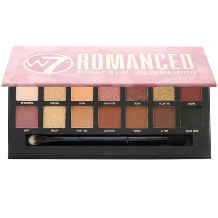 W7, Romanced, Neutrals In Love, Paleta de sombras, 11,2 g