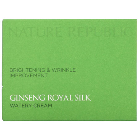 Nature Republic, Ginseng Royal Silk, Watery Cream, 2.11 oz (60 g) - Image 3