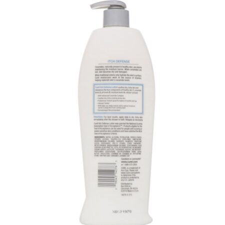 Curel, Defesa contra coceiras, loção sem fragrância para pele seca e pruriginosa, 20 fl oz (591 ml) - Image 2