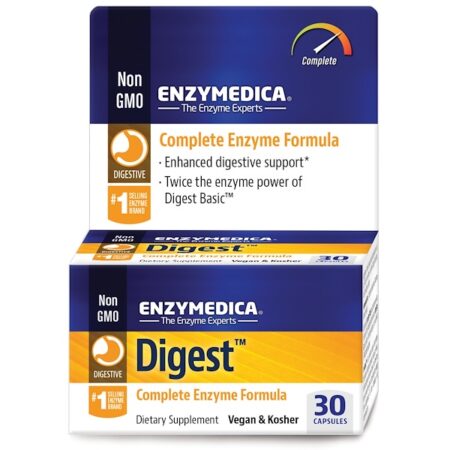 Enzymedica, Digest, Fórmula Completa de Enzimas, 30 Cápsulas