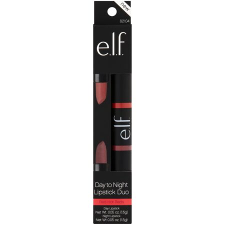 E.L.F., Dia e Noite, Batom Duplo, Red Hot Reds, 1,5 g - Image 3