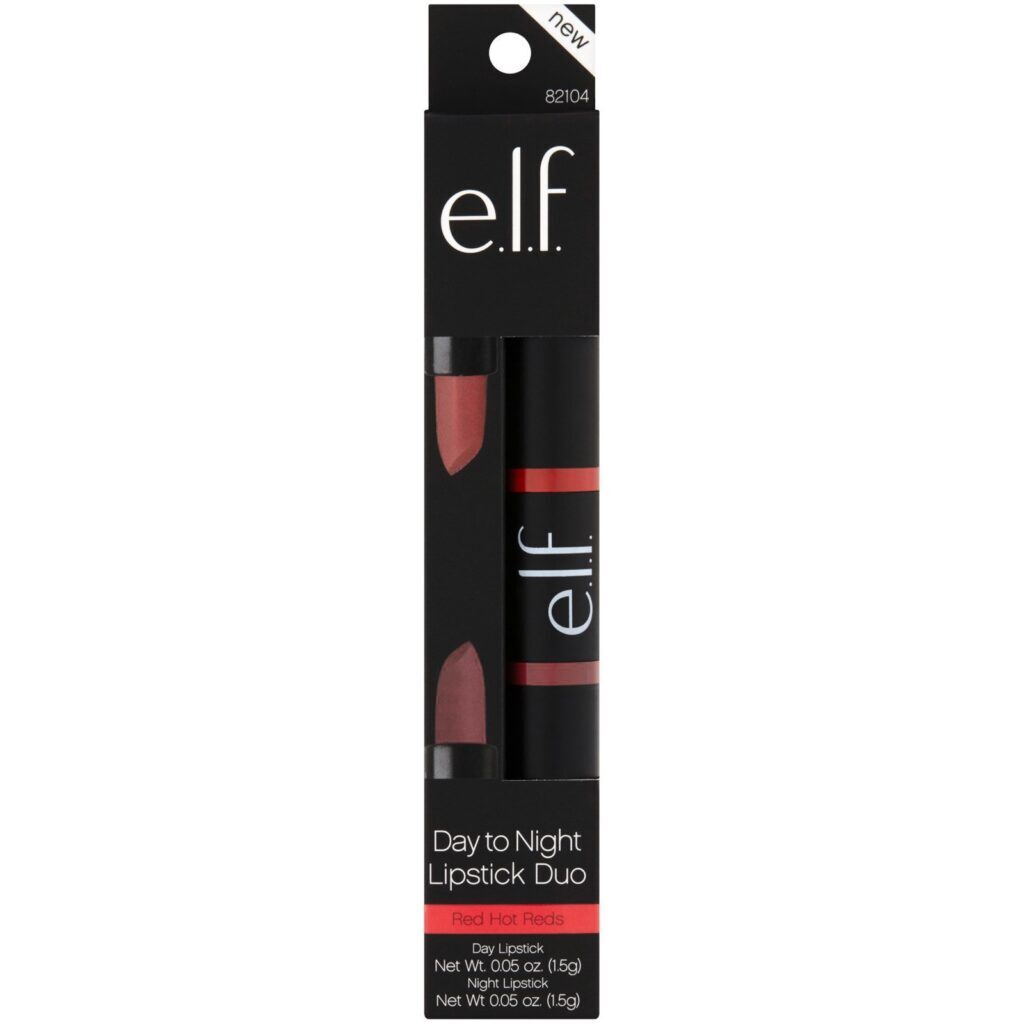 E.L.F., Dia e Noite, Batom Duplo, Red Hot Reds, 1,5 g - Imagem 3