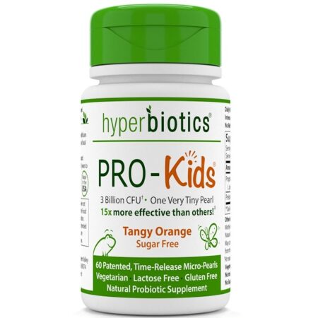 Hyperbiotics, PRO-Kids, Sem Açúcar, Laranja Picante, 60 Micropérolas