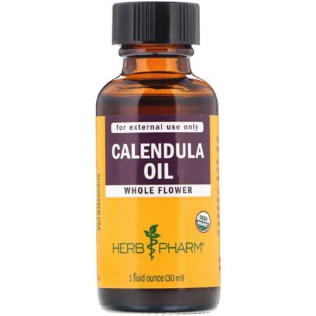 Herb Pharm, Óleo de Calêndula, 1 fl oz (30 ml)