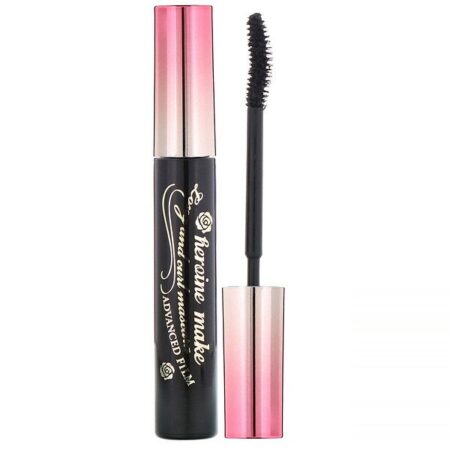 KissMe, Heroine Make, Long & Curl Mascara, Advanced Film, Waterproof, #01 Super Black, 0.21 oz (6 g)