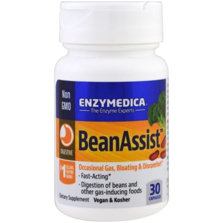 Enzymedica, BeanAssist, 30 Cápsulas - Image 3