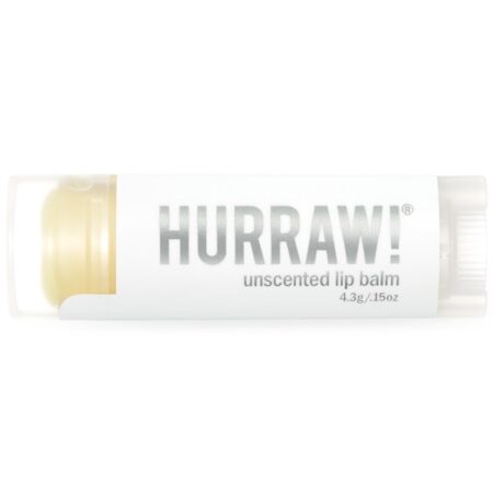 Hurraw! Balm, Bálsamo Labial, Sem fragrância, 0.15 oz (4,3 g)