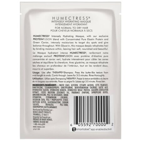 Nexxus, Máscara capilar de hidratação intensiva Humectress, Ultimate Moisture, 43 g - Image 2