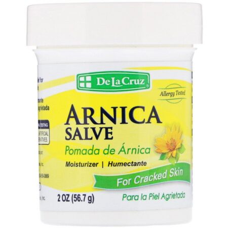 De La Cruz, Pomada de Arnica, para Pele Rachada, 56,7 g (2 oz)