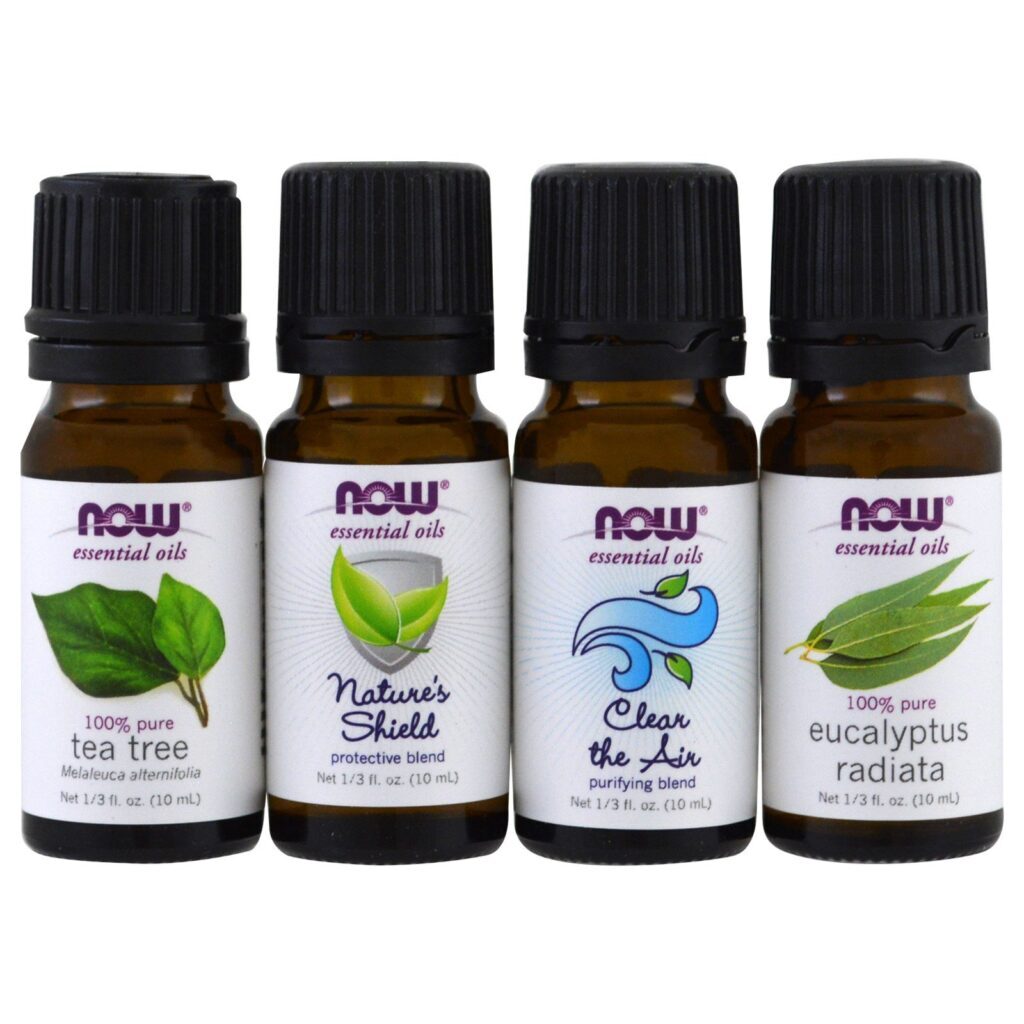 Now Foods, Seasonal Changes, kit de óleos essenciais de equilíbrio, 4 frascos, 10 ml cada - Imagem 3