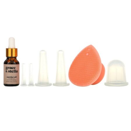 Grace & Stella, Facial Cupping Set, 0.36 lbs