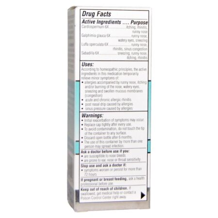 Similasan, Alívio da Alergia Nasal, 0,68 onças fluidas (20 mL) - Image 2